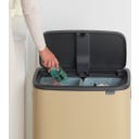 Bo Touch Bin 2 x 30 L mit 2 Kunststoffeinsätzen
