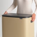 Bo Touch Bin 2 x 30 L mit 2 Kunststoffeinsätzen