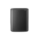 Bo Touch Bin 2 x 30 L mit 2 Kunststoffeinsätzen