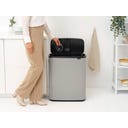 Bo Touch Bin 2 x 30 L mit 2 Kunststoffeinsätzen