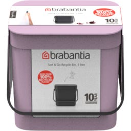 Brabantia Sort & Go Abfallbehälter, 3 Liter