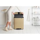 Bo Treteimer mit Kunststoffeinsatz, 60 Liter