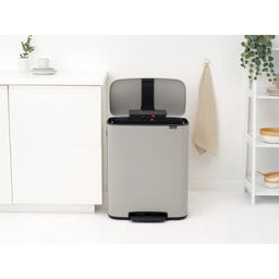 Bo Treteimer mit Kunststoffeinsatz, 60 Liter
