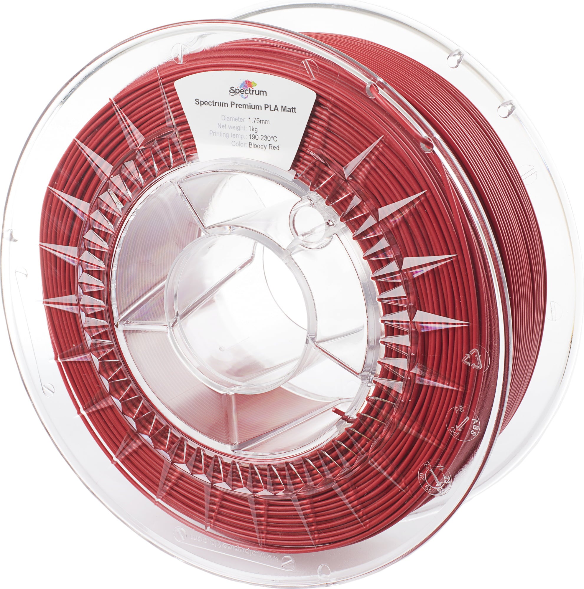 Spectrum PLA MATT Bloody Red