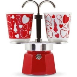 Bialetti MINI Express + 2 Becher