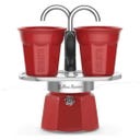 Bialetti MINI Express + 2 Becher