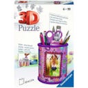 Puzzle - 3D Puzzle-Organizer - Utensilo Pferde, 54 Teile