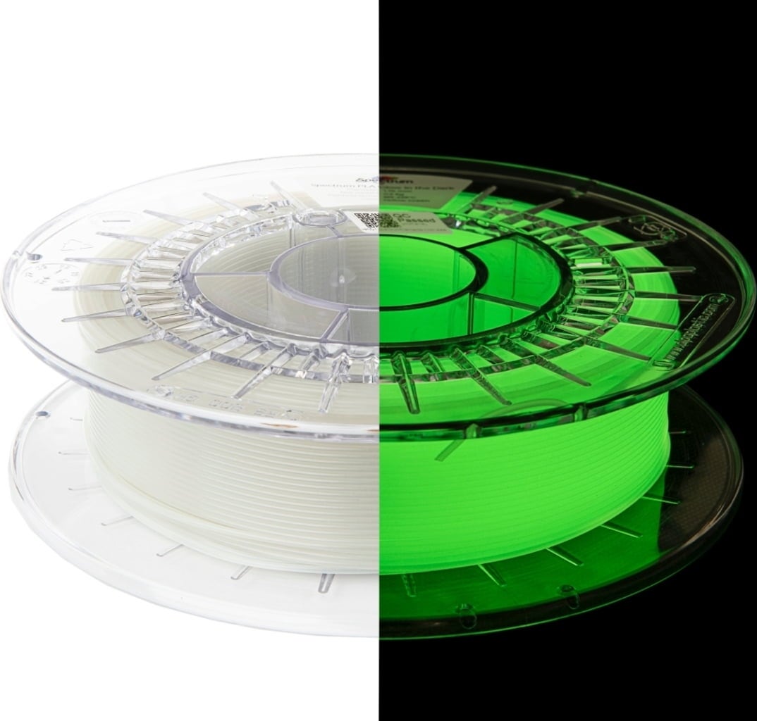 Spectrum PETG Glow in the Dark Yellow-Green - 1,75 mm / 500 g
