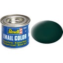 Email Color schwarzgrün, matt, 14 ml