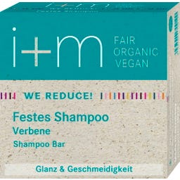i+m Naturkosmetik WE REDUCE Festes Shampoo Verbene