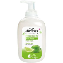alviana Naturkosmetik Flüssigseife Bio-Limette