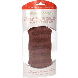 Mandala Konjac Body Sponge Red Clay