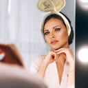 Bunny Ears Headband - 2in1 Hair Protecting Headband & Hair Tie