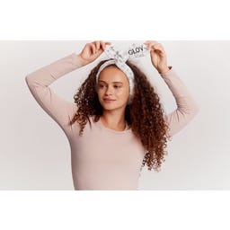 Bunny Ears Headband - 2in1 Hair Protecting Headband & Hair Tie