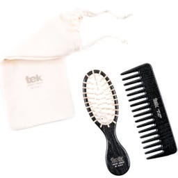 TEK Set Taschenbürste & Kamm