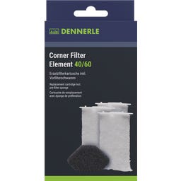 Dennerle Nano Eckfilter Ersatzkartusche 40/60 - 3 Stück