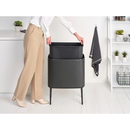 Brabantia Bo Touch Bin 36 L mit Kunststoffeinsatz