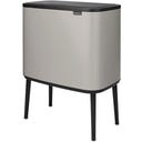 Bo Touch Bin 3 x 11 Liter mit 3 Kunststoffeinsätzen