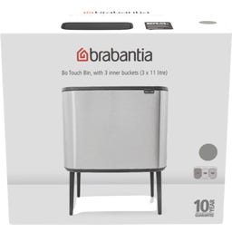 Bo Touch Bin 3 x 11 Liter mit 3 Kunststoffeinsätzen