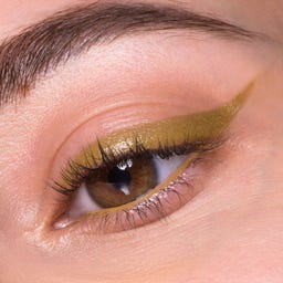 Pastel eye pencil Shades of color blue and green