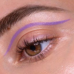 Pastel eye pencil Shades of color red to purple