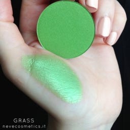 Single Eyeshadow Shades of color from yellow to orange to green