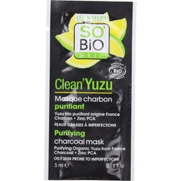 SO'Bio étic Clean'Yuzu Gesichtmaske Aktivkohle