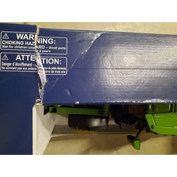 John Deere 7R 350 mit Frontlader und Tandemachstransportanhänger