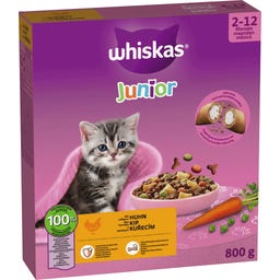 Whiskas Trocken Junior mit Huhn