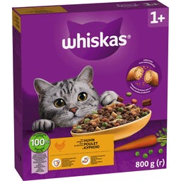 Whiskas Trocken mit Huhn 1+
