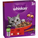 Whiskas Trocken mit Rind 1+