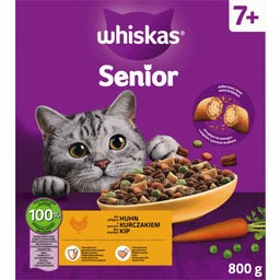 Whiskas Trocken mit Huhn 7+