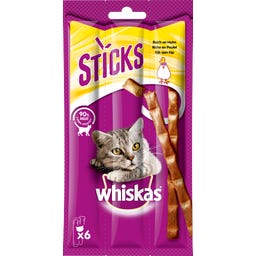 Whiskas Sticks - Reich an Huhn