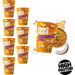 Feel Food BIO Instant Lunch - Red Lentil Dal