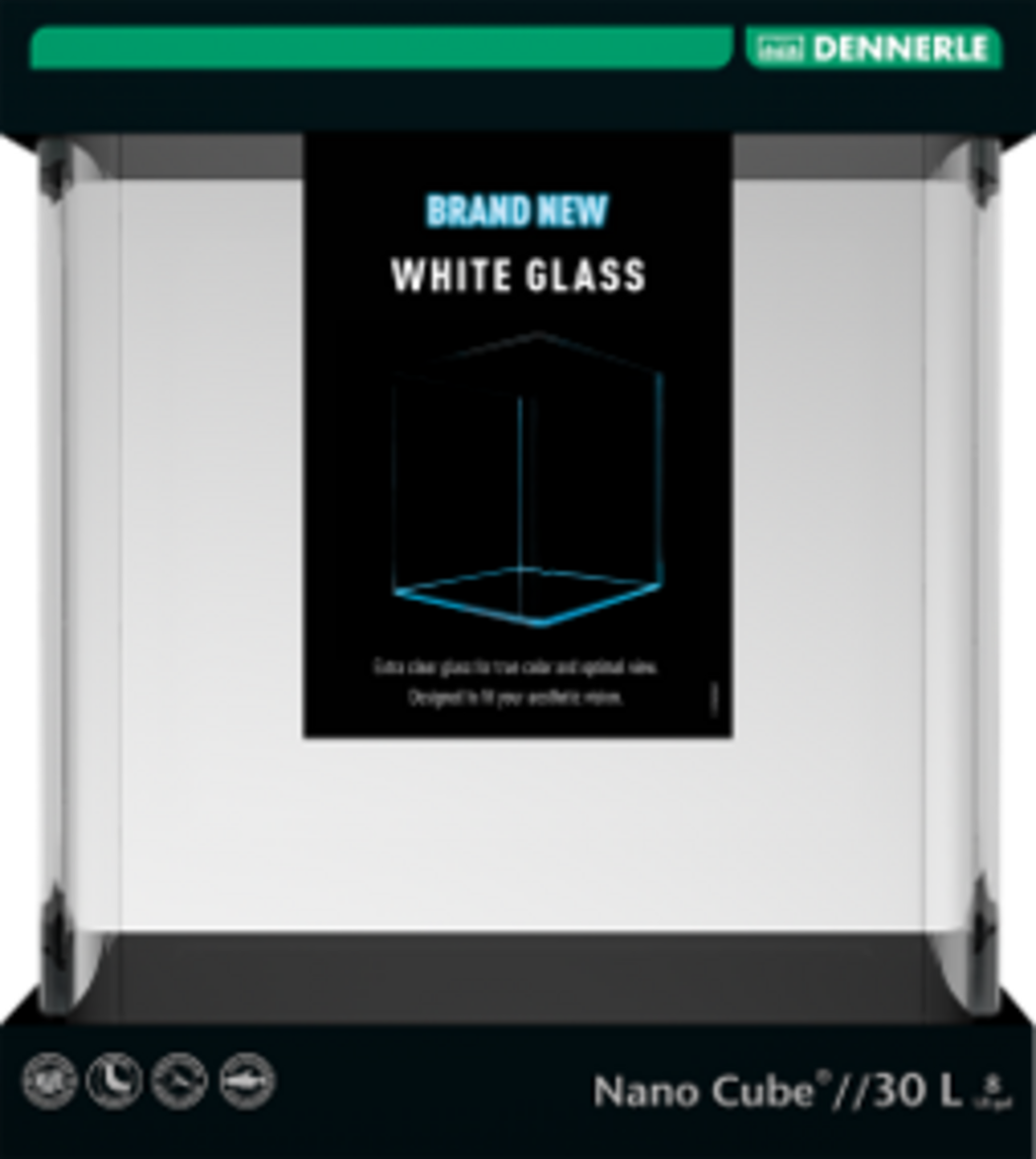 Dennerle NanoCube 30 Liter Weißglas