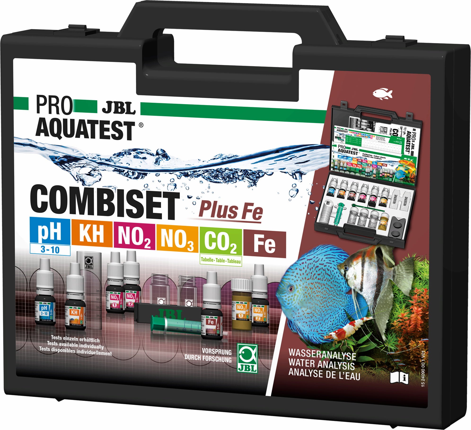 JBL ProAquaTest Combi Set Plus Fe