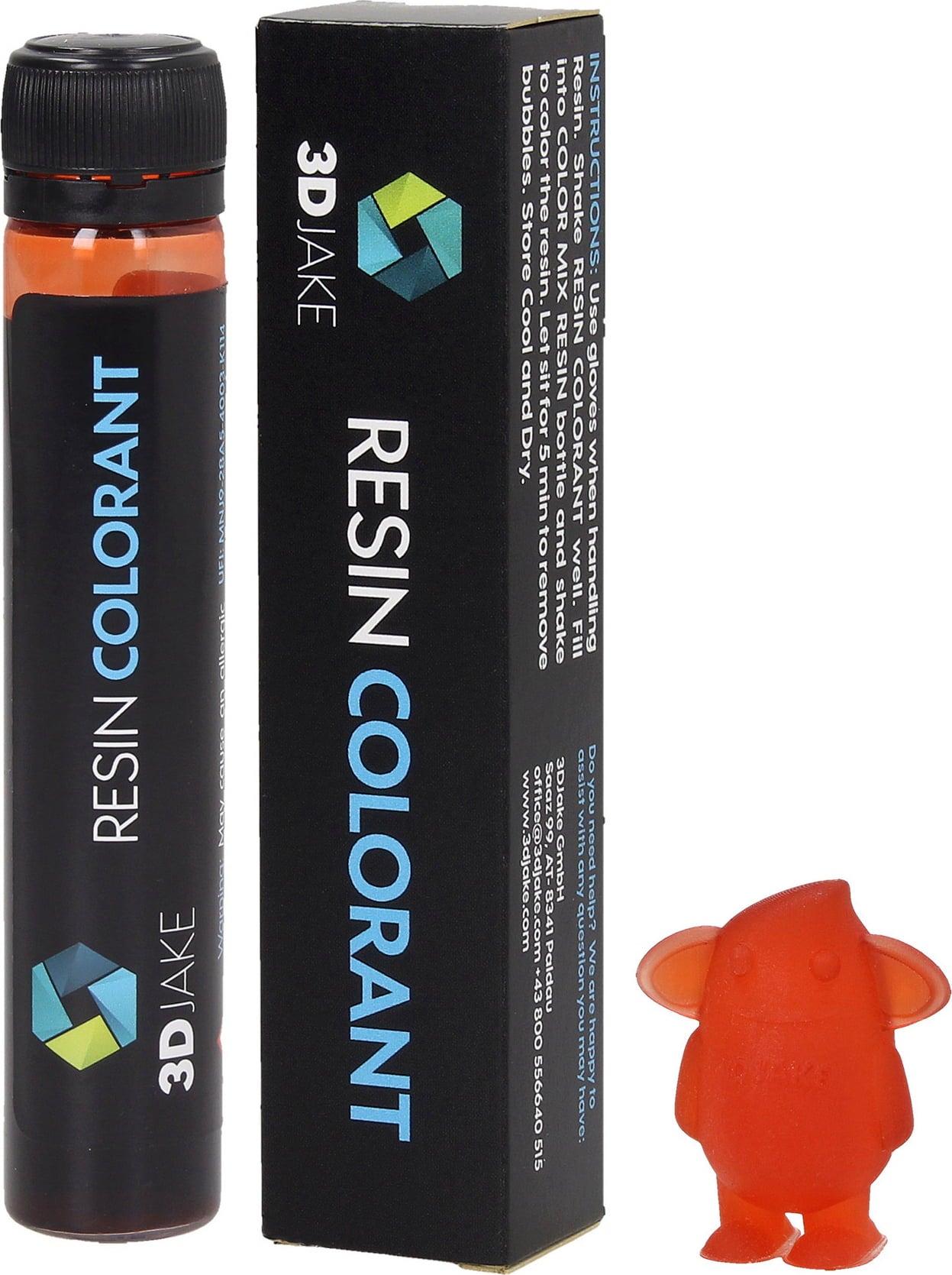 3DJAKE Resin Colorant Transparent Orange