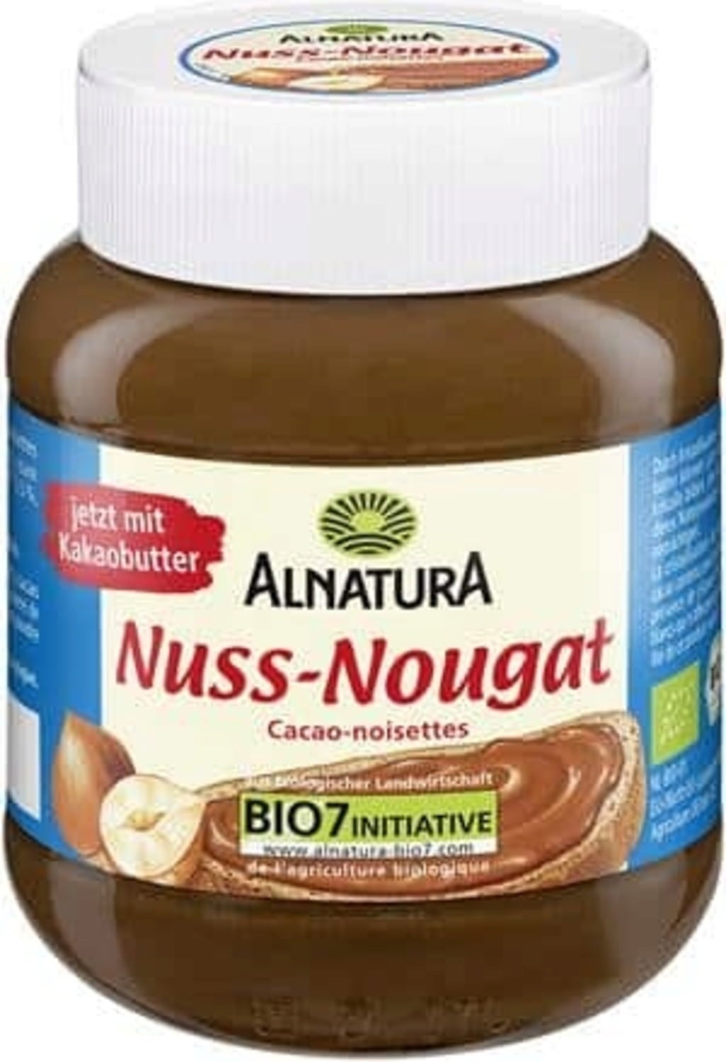 Bio Nuss-Nougat-Creme, 400 g