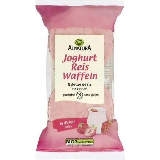 Alnatura Bio Reiswaffeln Joghurt Erdbeer - 100 g