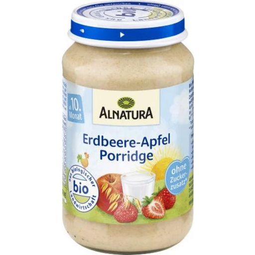 Alnatura Bio Babygläschen Erdbeere-Apfel Porridge - 190 g