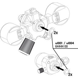 JBL ProFlora Dichtung - 2 Stk