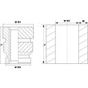 3DJAKE Gewindeeinsätze (50er Set)