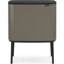 Brabantia Bo Touch Bin 36 L mit Kunststoffeinsatz - Platinum