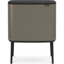 Brabantia Bo Touch Bin 36 L mit Kunststoffeinsatz - Platinum