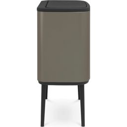 Brabantia Bo Touch Bin 36 L mit Kunststoffeinsatz - Platinum