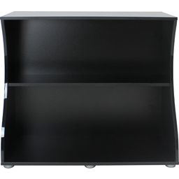 Fluval Flex 123 Schrank offen - schwarz