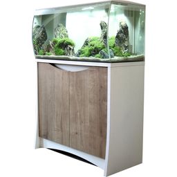 Fluval FLEX Aquarium Set 123 Liter - weiß