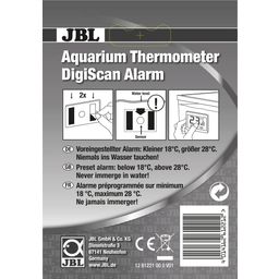 JBL Aquarium Thermometer DigiScan - Alarm