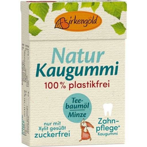 Natur Kaugummi Teebaumöl-Minze - 28 g