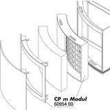 CristalProfi m greenline Halt.Modul FilterPad